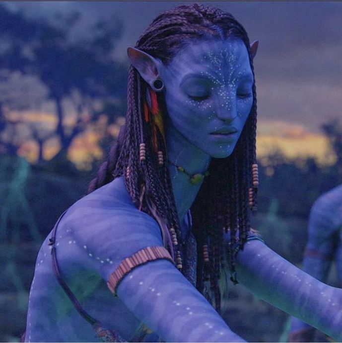 Avatar Makyajıyla Yılın En Mavi Çiçeği Ben Oluyorum!
