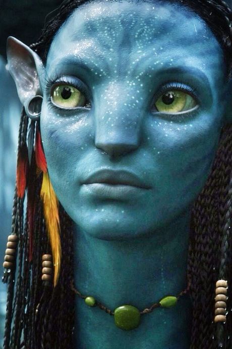 Avatar Makyajıyla Yılın En Mavi Çiçeği Ben Oluyorum!