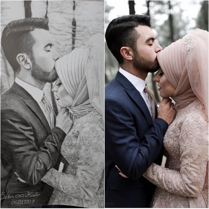 Baharın kaleminden bir çizim 😊👏✨