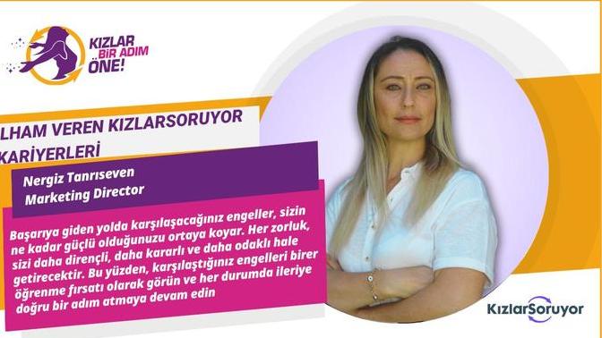 KızlarSoruyor'un Pazarlama Direktörü Nergiz Tanrıseven Bize Kariyerini, Kızlar Soruyor'u ve Kızlar Bir Adım Öne Projesini Anlattı!
