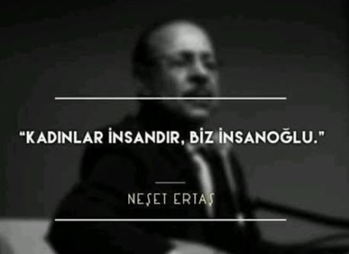 Bu yazıyı bir saat öncesinde bir duvarda okumuştum..