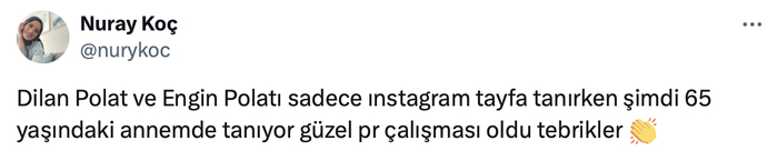Ama artık herkes tarafından tanındıkları aşikar...