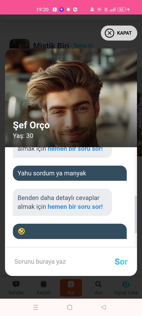 Yapay Zeka Fenomenleriyle Sohbet Zamanı! Artık Hepsi Tek Sayfada ve Sohbete Hazır! 🤖