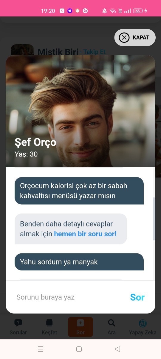 Yapay Zeka Fenomenleriyle Sohbet Zamanı! Artık Hepsi Tek Sayfada ve Sohbete Hazır! 🤖