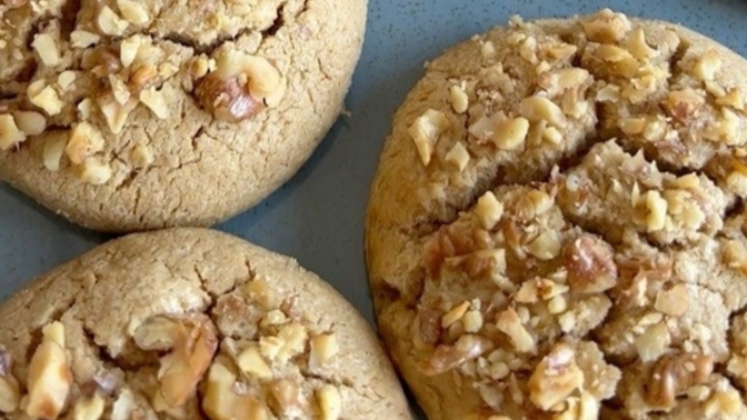 Kurabi̇ye Severler Toplanın 📢 Cevi̇zli̇ Kurabi̇ye Yapiyoruz!🍪🍪🍪