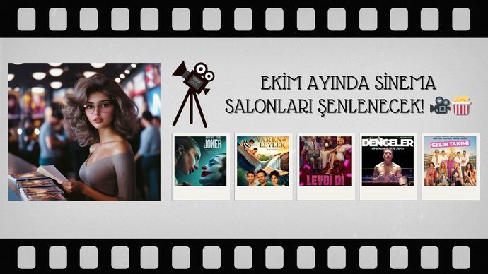 Ekim Ayında Sinema Salonları Şenlenecek! 🎥🍿