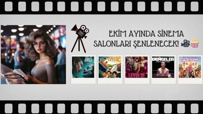 Ekim Ayında Sinema Salonları Şenlenecek! 🎥🍿