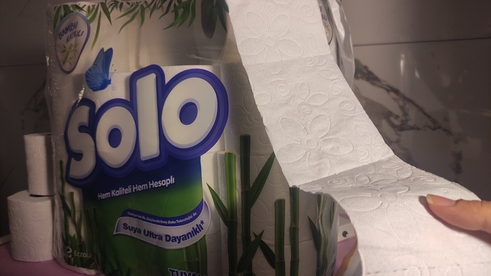 🧻 Solo Bambu Katkılı Tuvalet Kağıdı 🧻