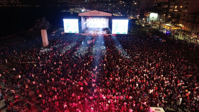 ücretsiz 29 Ekim konserleri listesi