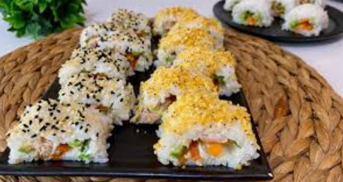 Evde Yosunsuz Sushi Yapımı