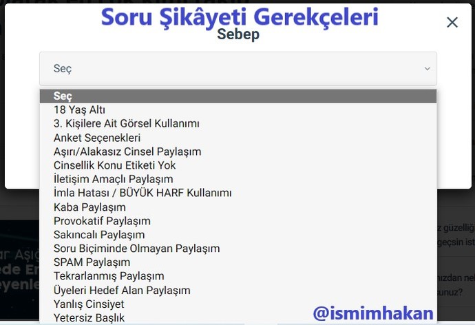 Moderasyon ve Kurallar