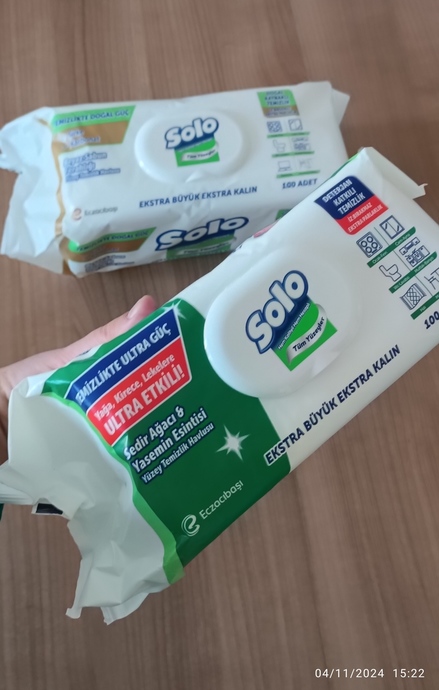 Temizlikte Yardımcı Güç: Solo Yüzey Temizlik Havlusunu Deniyorum!