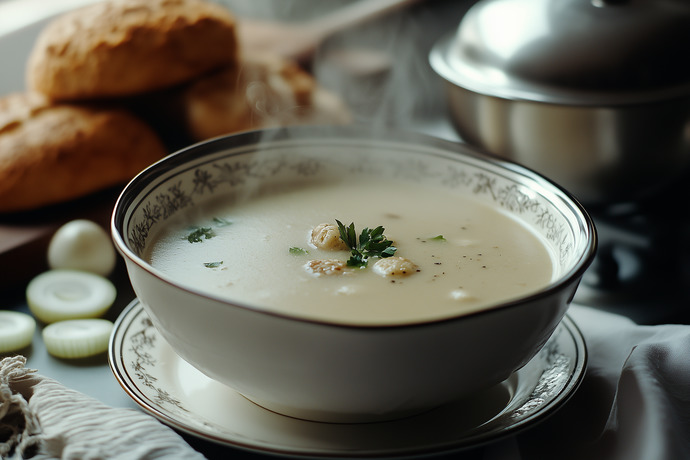 Kremalı Mantar Çorbası