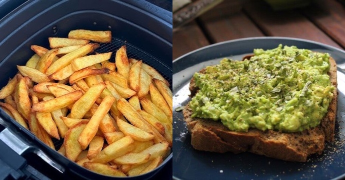 Avokado Tost ve Çıtır Patates Dilimleri🥑