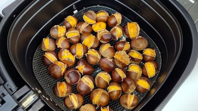 Airfryer’da Mis Gibi Kestane Tarifi