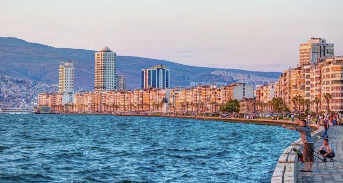 İzmir Alsancaktan bir görüntü