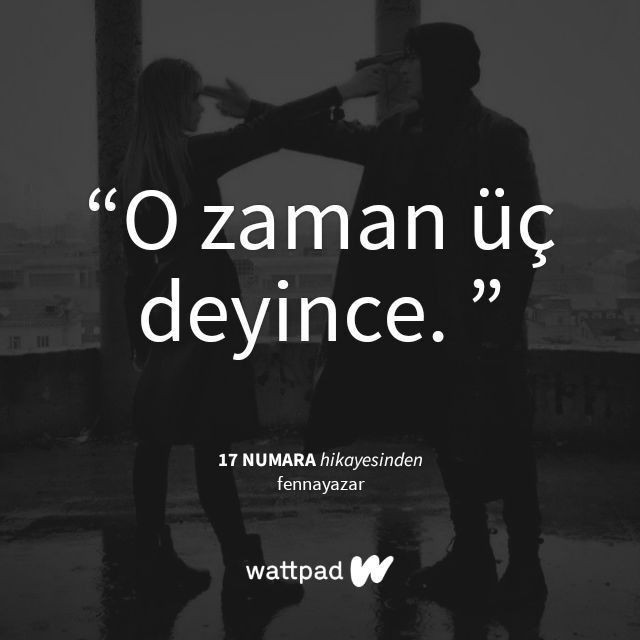 17 Numara: Keşke başka bir evrende tanışsaydık ve senden nefret etmeseydim.