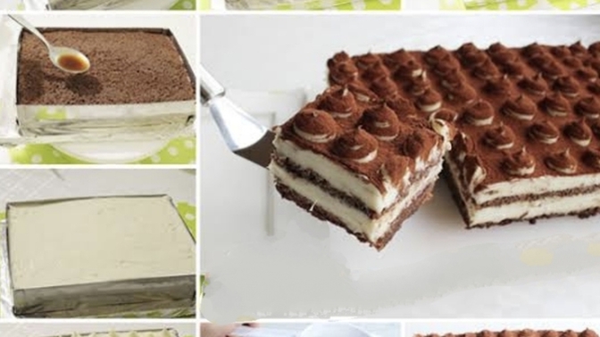 İtalya'nın Meşhur Tatlılarından Tiramisu Tarifi (Kek ile)