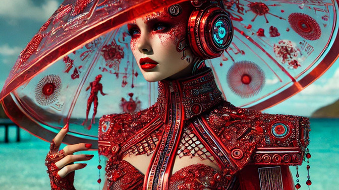 Modaya Uygun Kadın Robotlar! Geleceğin Tarzı Böyle mi Olacak?