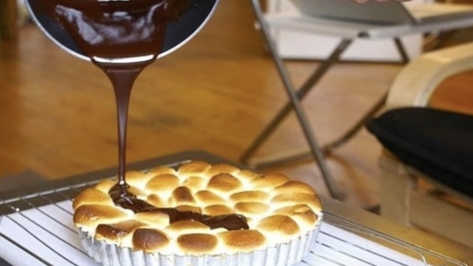 Marşmellowlu Tart Ve Marşmellowlu Latte Tarifi