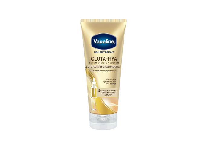 Cildindeki ton farklılıklarını azaltmak, güneşin olumsuz etkilerinden korurken doğal ışıltısını da geri kazandırmak istiyorsan, Yeni Vaseline Gluta-Hya Serum Etkili UV Losyon Leke Karşıtı & Aydınlatıcı tam sana göre! ✨