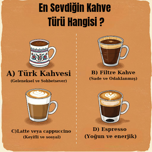 KScan, Kahve Keyfin Sana Ne Anlatıyor? ☕ Bu Testle Öğren!🥳