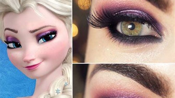Sizi Prensesler Gibi Gösterecek 'Elsa' Makyajı Yapıyoruz'