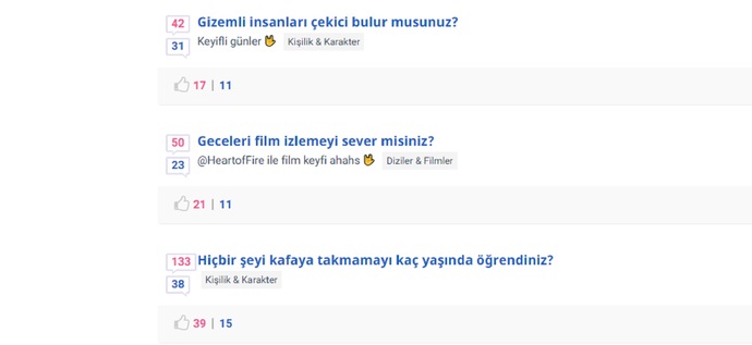 Sitede Görmek İstediğim Güncellemeler/Yenilikler Listem!
