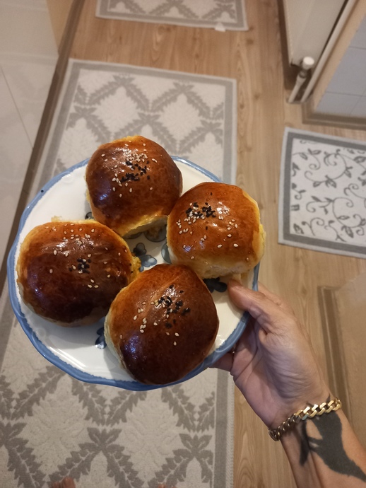 Yağmur Yerinde Durur Mu Elbette Durmaz! Çok Güzel Bir Poğaça Tarifi İle Geldim Dostlar 👻💐