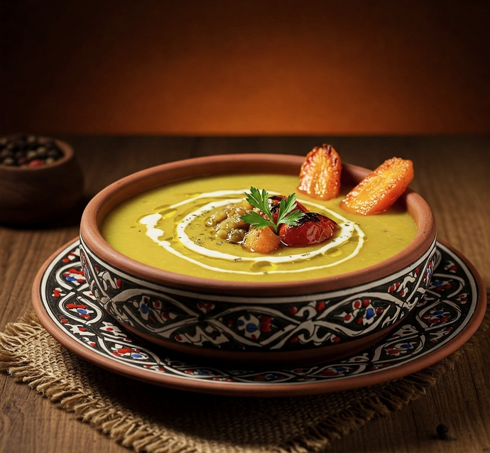 Kavrulmuş Sebzeli Yeşil Özel Mercimek Çorbası Tarifimi Paylaşıyorum