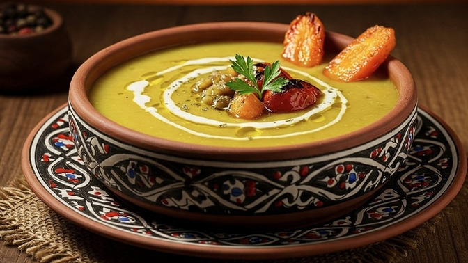 Kavrulmuş Sebzeli Yeşil Özel Mercimek Çorbası Tarifimi Paylaşıyorum