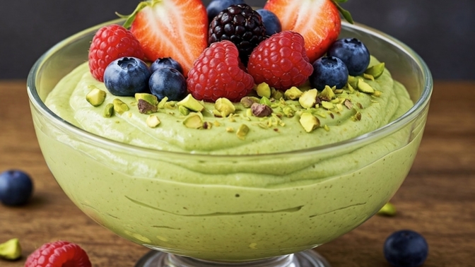 Pratik Avokadolu Beyaz Çikolata Mousse Tarifi