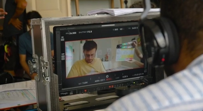 Berk Hocanın Bir Sinema Filminin Backstage Görüntüsü...