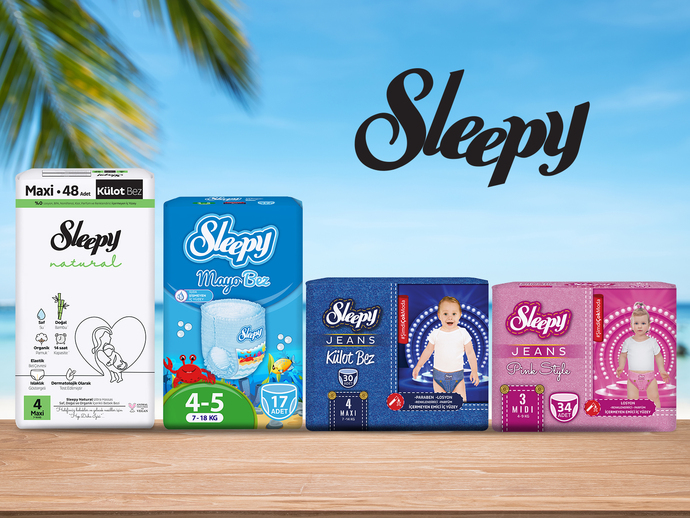 Yaza Özel Sleepy Süper Külot Bez Yaz Paketi ile Bebekler Özgür, Anneler Huzurlu!
