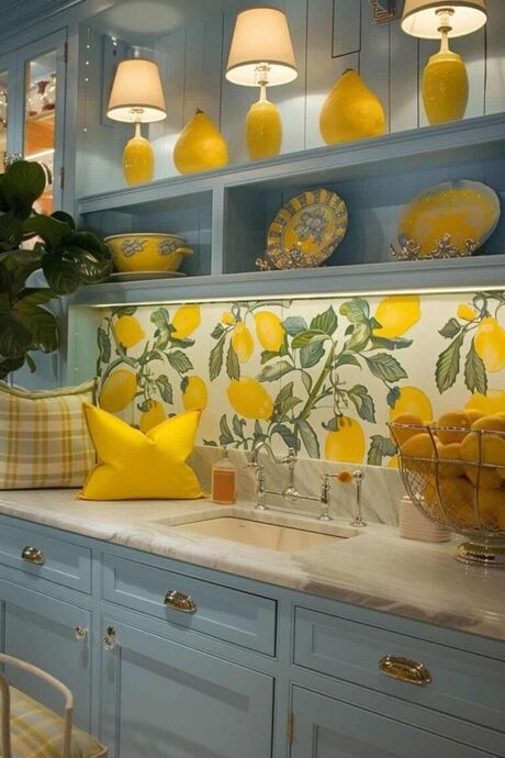 Limon Sarısı, Deniz Mavisi: Yazın Renkleriyle Ev Dekoru Nasıl Yapılır? 🍋