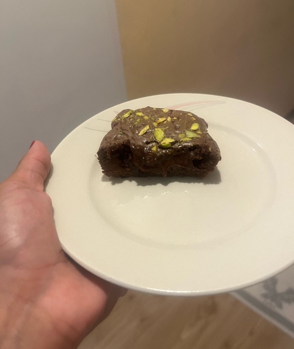 Yağmur Bana Browni Yap Dedi Eşim, Evde Eksik Malzemem Vardı Bende 3 Malzeme İle Şip Şak Brownie Yaptım ❤️