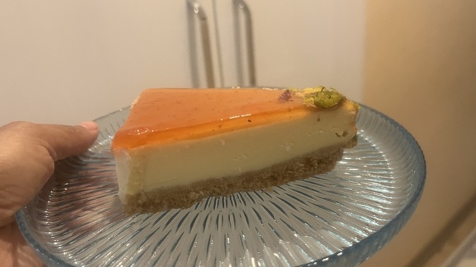 Başka Bir Tatlıya Niyet Etmişken Malzeme Kırık Çıkınca Bende Çilekli Sosun Çok Yakıştığı Cheesecake Yaptım ❤️💐