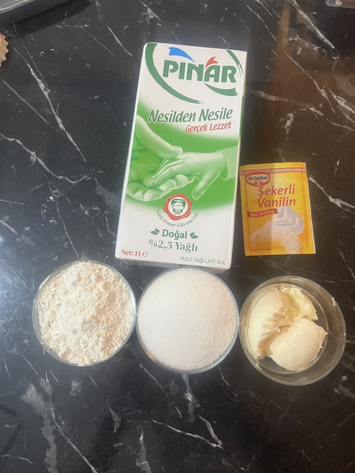 Sütlü Tatlıları Sevenler İçin Harika Bir Yalancı Tavuk Göğsü Tatlısı Yaptım!🥳🥳
