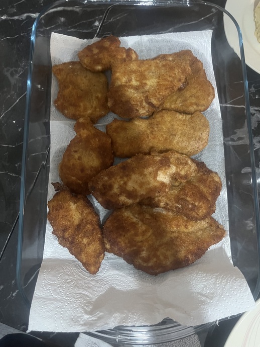 Paketli Gıdalara Hayır Diyoruz Ev Yapımı Anne Eli Değmiş Şinitzel Yapıyoruz 🫶🏻