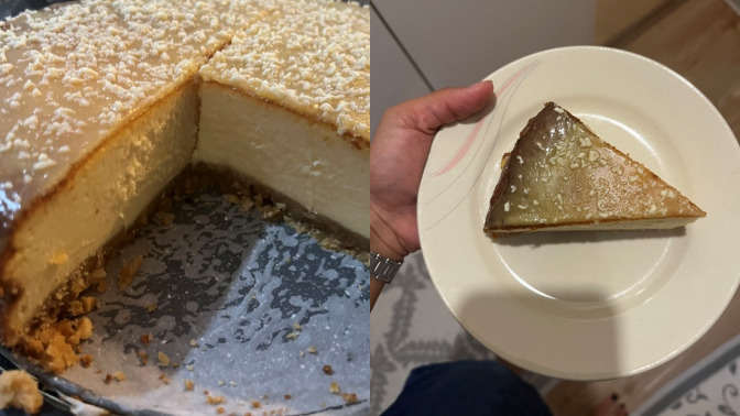 "Limon Soslu Cheesecake Yapıp Anlatır mısın?" Diyen Kız Kardeşimiz İçin Hem Yaptım, Hem de Anlattım! 🤭