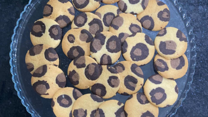 Tarifi Çok İstenen; Leopar Desenli Kurabiyem 👩‍🍳🍓