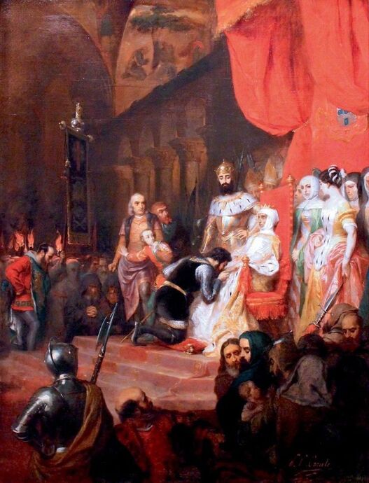 Prens Pedro ve hizmetçi İnes