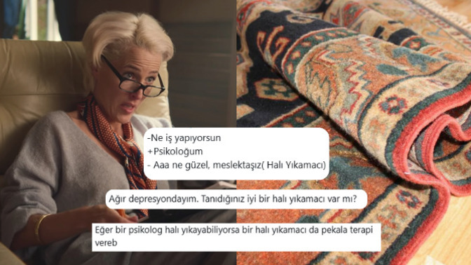 Psikolog Sandık, Halı Yıkamacı Çıktı: İşte Sosyal Medyanın En Komik Tepkileri :)