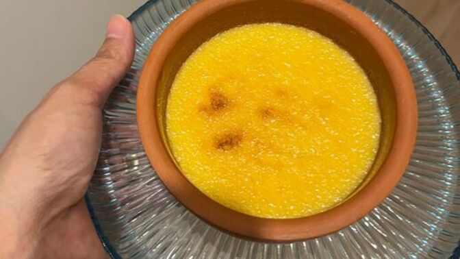 "Creme Brulee Yapar Mısın?" Dedi Bir Arkadaşımız Biraz Araştırdım Bir Fransız Tatlısı ve Krema ile Yaptım! 👻