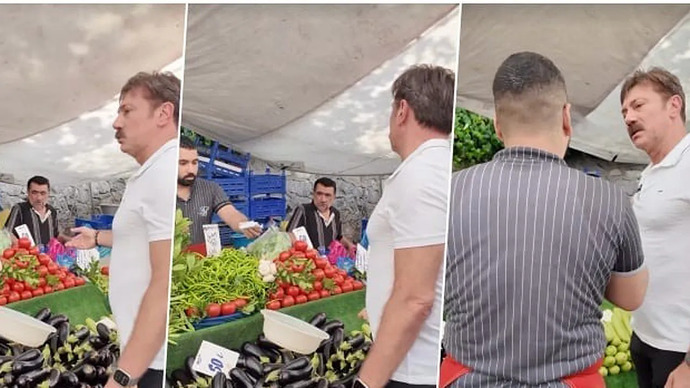 Pazar Fiyatlarına Kızan Belediye Başkanına Esnaftan Videolu Cevap!