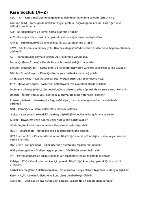 Hemogram (Tam Kan Sayımı) Vücudun Gizli Hikâyesini Anlatan Testler