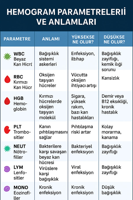 Hemogram (Tam Kan Sayımı) Vücudun Gizli Hikâyesini Anlatan Testler