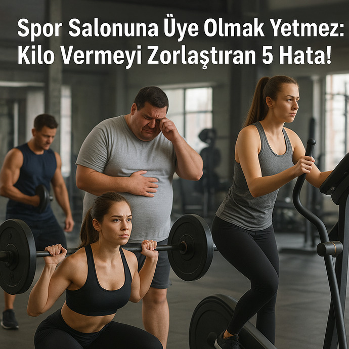 Spor Salonuna Üye Olmak Yetmez: Kilo Vermeyi Zorlaştıran 5 Hata!