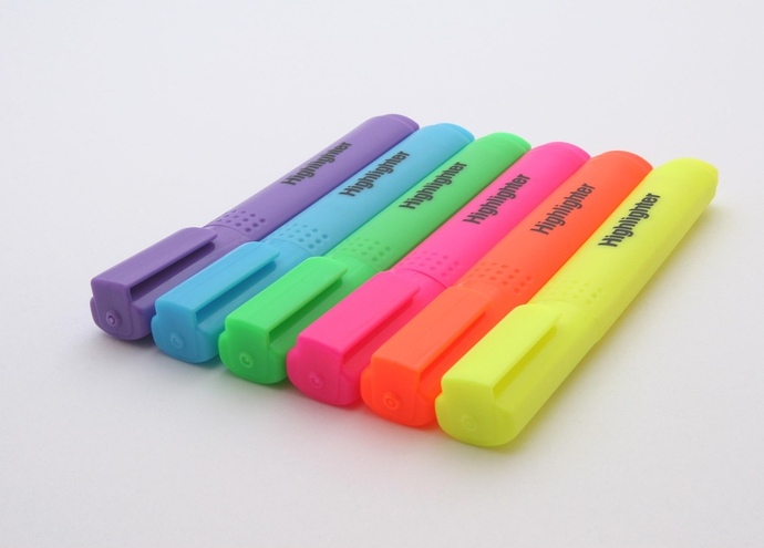 Highlighter (fosforlu kalem)