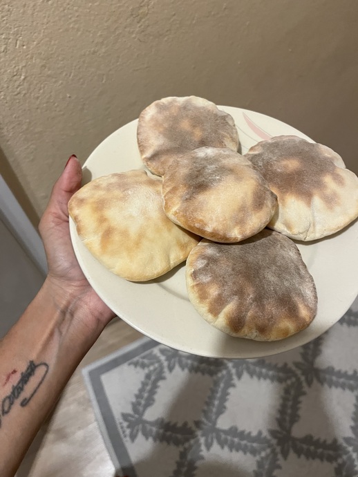 Gel Vatandaş Gel Doldur Doldur Ye , Ev Yapımı Mini Pita Ekmeği Yaptım 🥳🤭
